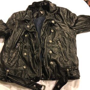 Free People Faux leather jacket